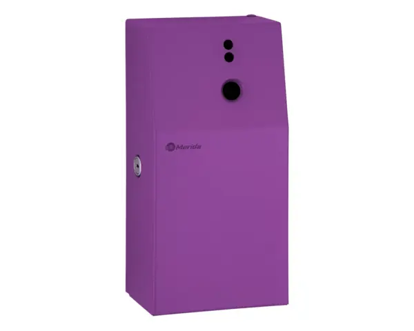 Obudowa odświeżaczy powietrza MERIDA STELLA VIOLET LINE, fioletowa Fioletowa obudowa odświeżacza MERIDA STELLA montowana na ścianie