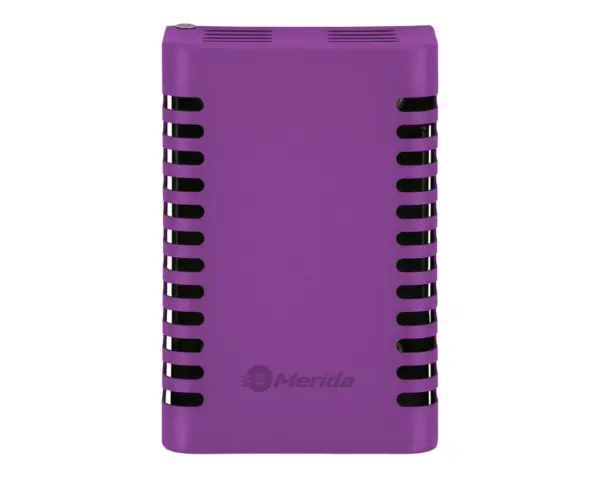 Odświeżacz powietrza V SOLID EVOLUTION MERIDA STELLA VIOLET LINE, fioletowy Wolnostojący lub ścienny odświeżacz powietrza Merida Violet Line bez baterii