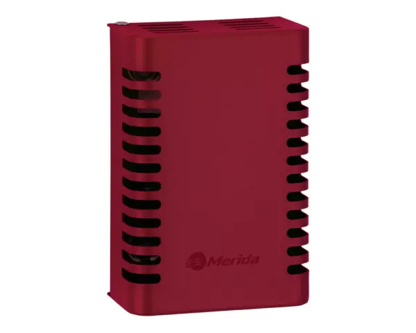 Odświeżacz powietrza V SOLID EVOLUTION MERIDA STELLA RED LINE, czerwony Odświeżacz powietrza Merida V Solid Evolution czerwony z zamkiem bębenkowym
