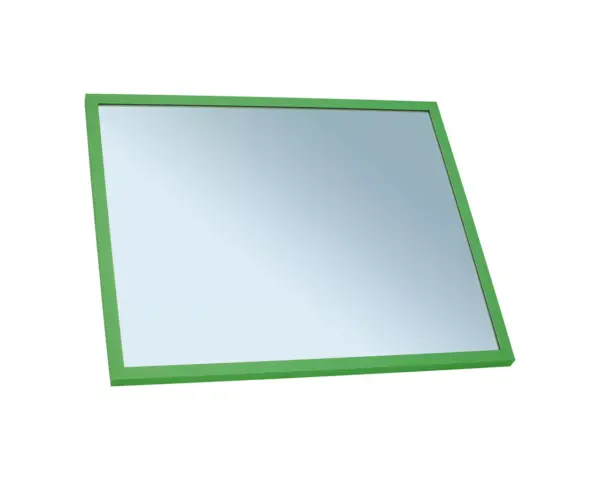 Lustro w ramie metalowej - zielonej MERIDA STELLA GREEN LINE, 50 x 60 cm Lustro w ramie metalowej - zielonej MERIDA STELLA GREEN LINE, 50 x 60 cm