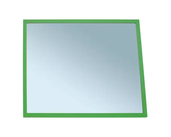 Lustro w ramie metalowej - zielonej MERIDA STELLA GREEN LINE, 50 x 60 cm Lustro MERIDA STELLA GREEN LINE montaż pionowy lub poziomy