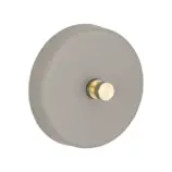 Wieszak podwójny MERIDA STELLA STONE GREY LINE na ścianie