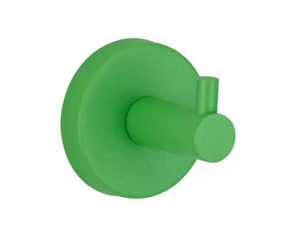 Wieszak pojedynczy MERIDA STELLA GREEN LINE, zielony Pojedynczy wieszak MERIDA STELLA GREEN LINE mocowany do ściany