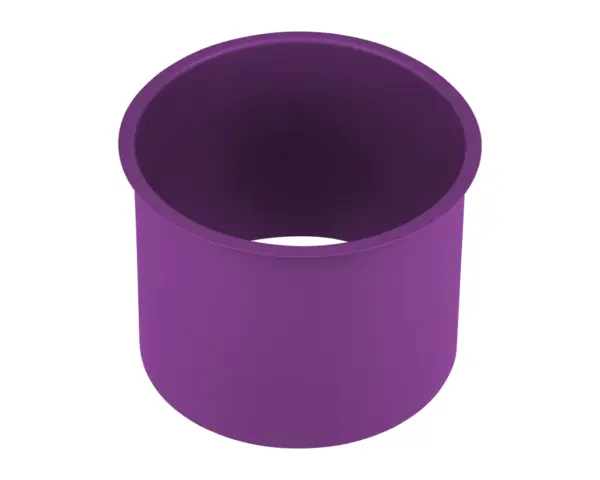 Kołnierz kosza nablatowy okrągły MERIDA STELLA VIOLET LINE, fioletowy Nablatowy kołnierz kosza okrągły fioletowy do otworu 152–156 mm