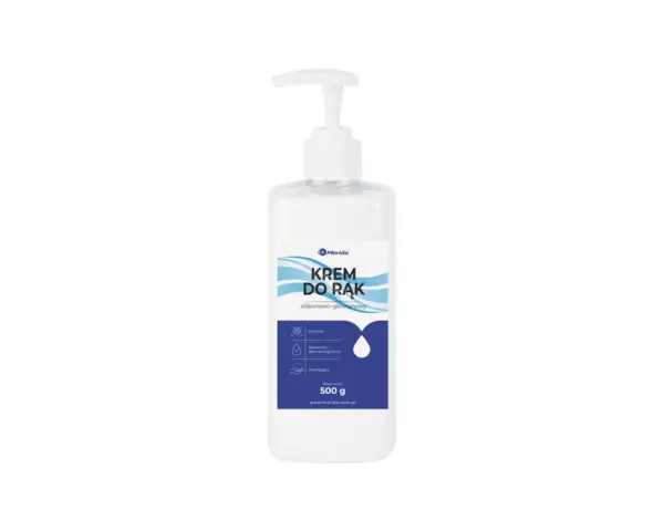 Krem ochronny do rąk, butelka z pompką, 500 g