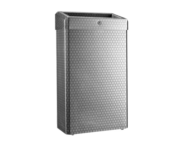 Kosz otwarty MERIDA INOX DESIGN - HONEYCOMB, poj. 27 l