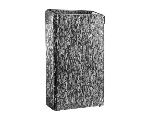 Kosz otwarty MERIDA INOX DESIGN - ICICLE, poj. 27 l Kosz otwarty Merida Inox Design Icicle 27 l spawane i szlifowane łączenia boków