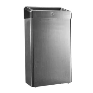Kosz otwarty Merida Inox Design Texture 27 l ze stożkowym otworem