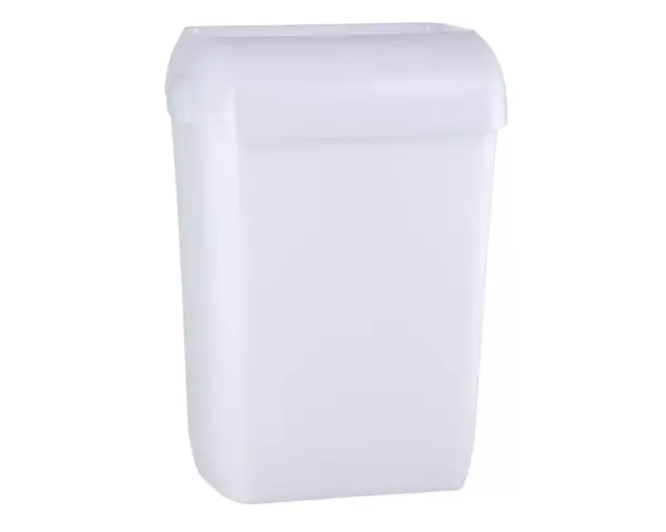 Otwarty kosz wiszący Merida Harmony 43 l biały transparentny
