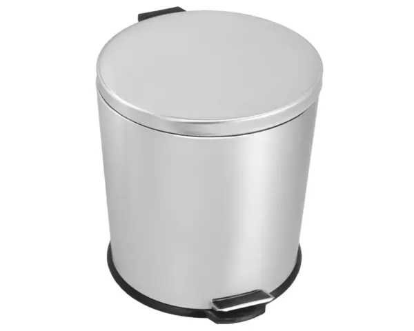 Kosz pedałowy KLASIK o poj. 5 l, matowy Kosz pedałowy KLASIK matowy z wyjmowanym plastikowym wiadrem