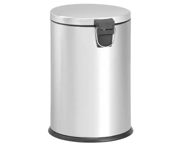 Kosz pedałowy KLASIK o poj. 20 l, matowy Matowy kosz pedałowy 20 l z ergonomicznym uchwytem
