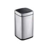 Kosz automatyczny bezdotykowy SENSOR kwadratowy stal matowa 12 l
