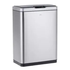 Bezdotykowy kosz automatyczny SENSOR 45 l stal matowa prostokątny