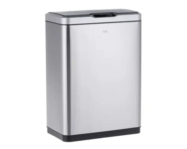 Bezdotykowy kosz automatyczny SENSOR 45 l stal matowa prostokątny