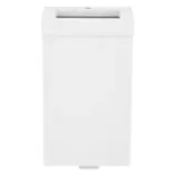 Kosz na odpady otwarty MERIDA STELLA SLIM WHITE LINE, pojemność 27 l, biały