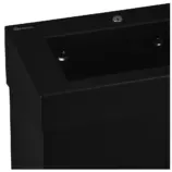Otwarty kosz na śmieci MERIDA STELLA SLIM BLACK LINE z kołnierzem