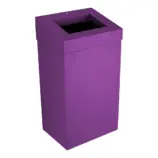 Kosz na odpady MERIDA STELLA VIOLET LINE z fioletową powłoką strukturalną