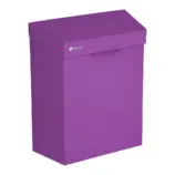 Kosz toaletowy Merida Stella Violet Line ze spawanymi i szlifowanymi łączeniami