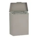 Stalowy kosz sanitarny Merida Stella Stone Grey niewidoczne zawiasy 4,5 l
