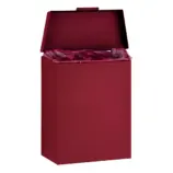 Kosz do damskich toalet Merida Stella Red Line z otwartą pokrywą