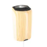 Otwarty kosz wiszący 40 l ABS szary kołnierz Scandinavian Line