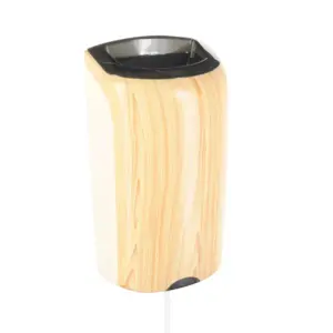 Otwarty kosz wiszący 40 l ABS szary kołnierz Scandinavian Line
