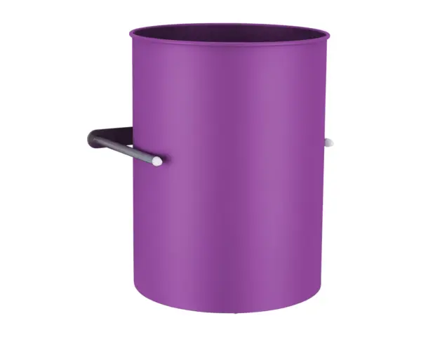 Kosz podblatowy regulowany MERIDA STELLA VIOLET LINE, pojemność 30 l, fioletowy Kosz podblatowy ze stali nierdzewnej fioletowy pojemność 30 l