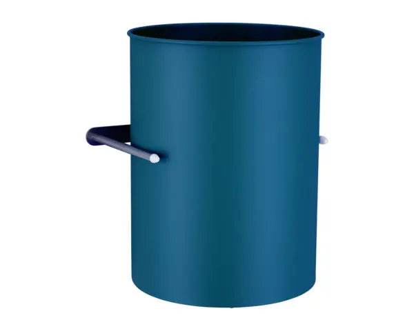 Kosz podblatowy regulowany MERIDA STELLA BLUE LINE, pojemność 30 l, niebieski Regulowany kosz podblatowy niebieski Merida 30 l widok z przodu