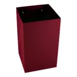 Stalowy kosz podblatowy MERIDA RED LINE widok z boku 60 l