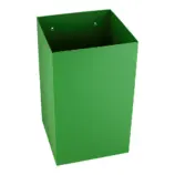 Kosz podblatowy MERIDA STELLA GREEN LINE stal nierdzewna zielona powłoka