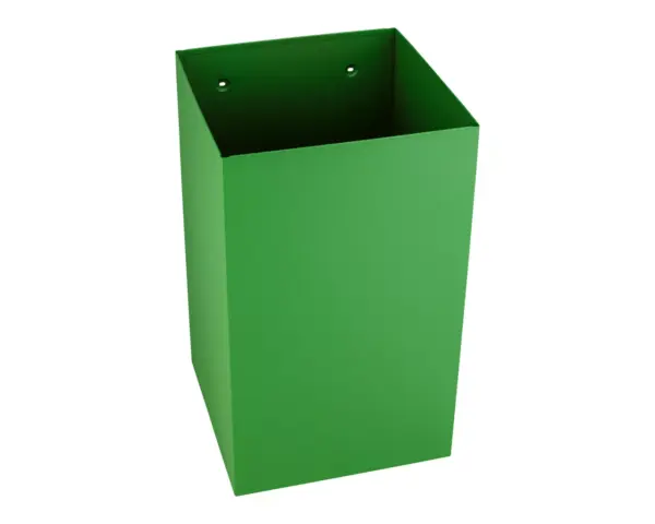 Kosz podblatowy na kółkach MERIDA STELLA GREEN LINE, pojemność 60 l, zielony Kosz podblatowy MERIDA STELLA GREEN LINE stal nierdzewna zielona powłoka