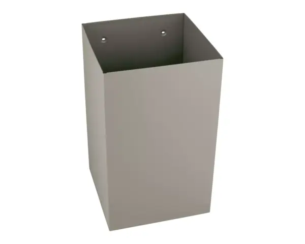 Kosz podblatowy na kółkach MERIDA STELLA STONE GREY LINE, pojemność 60 l, szary kamienny Kosz podblatowy MERIDA STELLA spawane boki kamienna szara powłoka