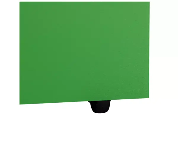 Kosz podblatowy na kółkach MERIDA STELLA GREEN LINE, pojemność 60 l, zielony Kosz na kółkach podblatowy 60 l zielony widok z boku