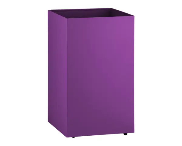 Kosz podblatowy na kółkach MERIDA STELLA VIOLET LINE, pojemność 60 l, fioletowy Kosz podblatowy MERIDA STELLA 60 l fioletowa powłoka strukturalna