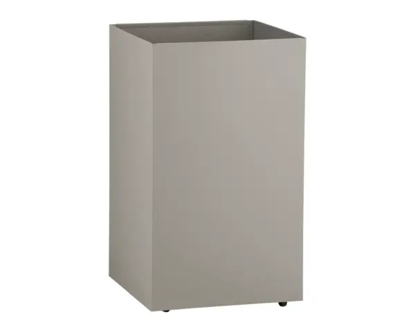 Kosz podblatowy na kółkach MERIDA STELLA STONE GREY LINE, pojemność 60 l, szary kamienny Kosz podblatowy na 4 kółkach skrętnych szary kamienny 60 litrów