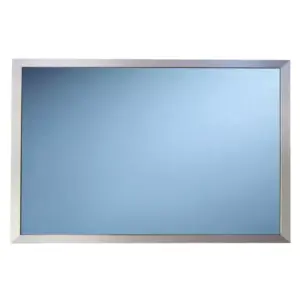Lustro w matowej ramie metalowej MERIDA STELLA 40x60 cm