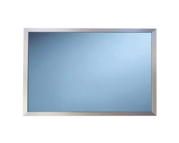 Lustro w matowej ramie metalowej MERIDA STELLA 40x60 cm