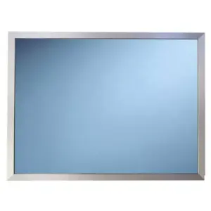 Lustro 50x60 cm w matowej ramie metalowej MERIDA STELLA