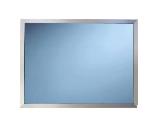 Lustro 50x60 cm w matowej ramie metalowej MERIDA STELLA