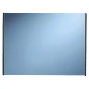 Lustro 50x60 cm na metalowym stelażu z chromowanymi rurkami