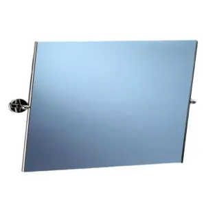Lustro uchylne 40x60 cm na metalowym stelażu do toalet dla niepełnosprawnych