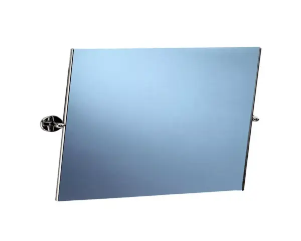 Lustro uchylne 40x60 cm na metalowym stelażu do toalet dla niepełnosprawnych