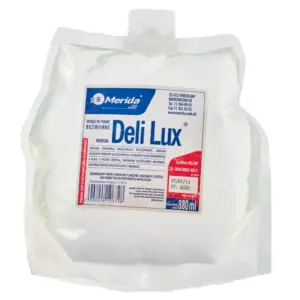 Jednorazowy wkład mydła w pianie Merida Deli Lux bezwonne 880 ml