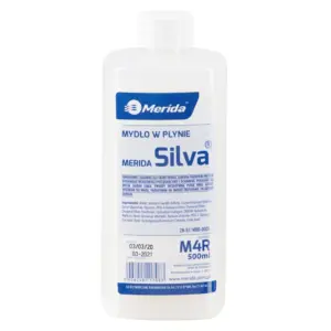 Białe mydło w płynie Merida Silva 500 ml z gliceryną