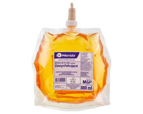Mydło w płynie dezynfekujące o zapachu grejpfrutowym, wkład 880 ml