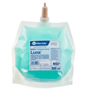 Mydło w płynie Merida Luna seledynowe wkład 880 ml zapach Naomi