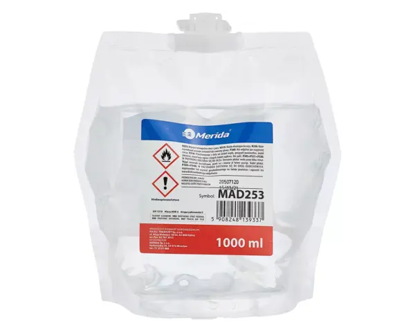 Płyn dezynfekcyjny Merida Polana DDR+ do rąk, wkład 1000 ml