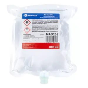 Alkoholowy płyn dezynfekcyjny MERIDA POLANA DDR+ wkład 800 ml