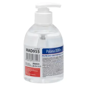 Płyn dezynfekcyjny MERIDA POLANA DDR+ do chirurgicznej i higienicznej dezynfekcji rąk, butelka 300 ml z pompką