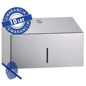 Pojemnik na ręczniki papierowe Merida Stella MINI ASM271, stal matowa, Anti-Fingerprint